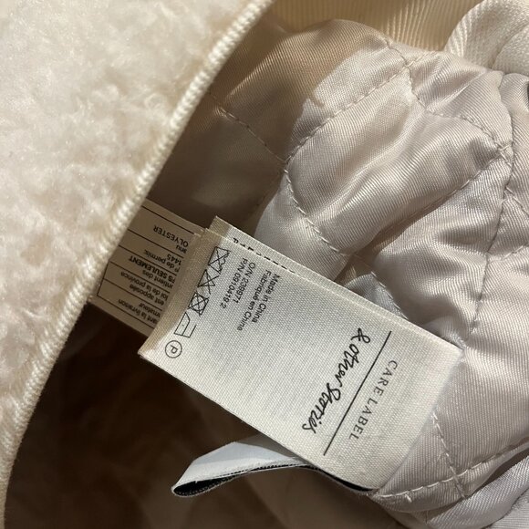 & Other Stories Cream Teddy Jacket - Picture 5 of 5